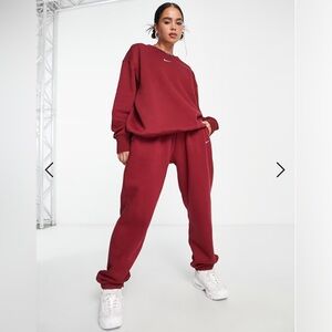 Nike Sweat Set!  Phoenix Fleece Oversized Sweatpants & Sweatshirt